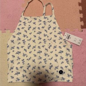 Hollister Blue Floral Camisole